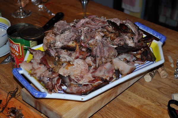 ...and there were LOTS of leftovers. There's more meat on a pig's head than you think!